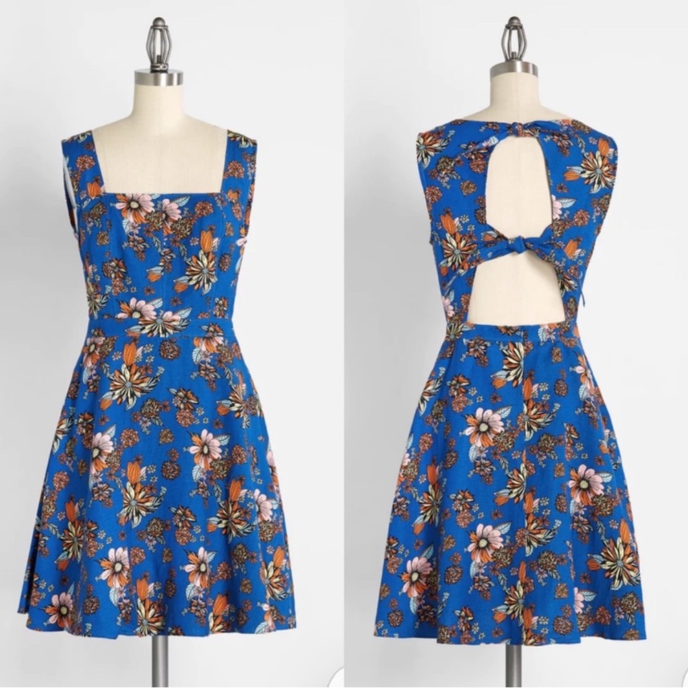 MODCLOTH Bursting with Optimism Dress